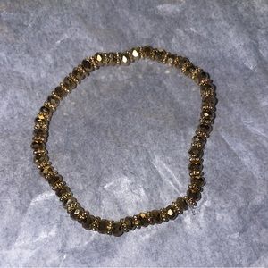 Handcrafted Gold Beaded Bracelet